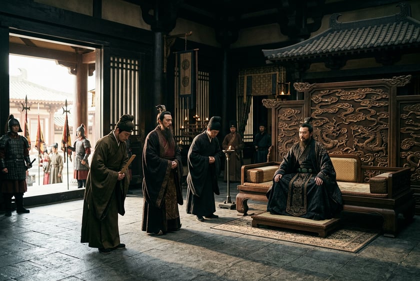 曹操废三公自任丞相