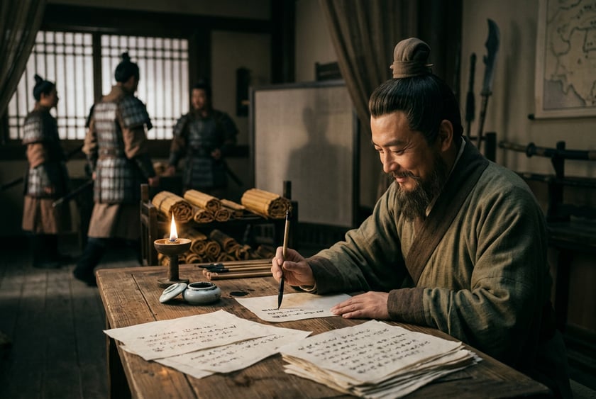 程昱诈书赚徐庶